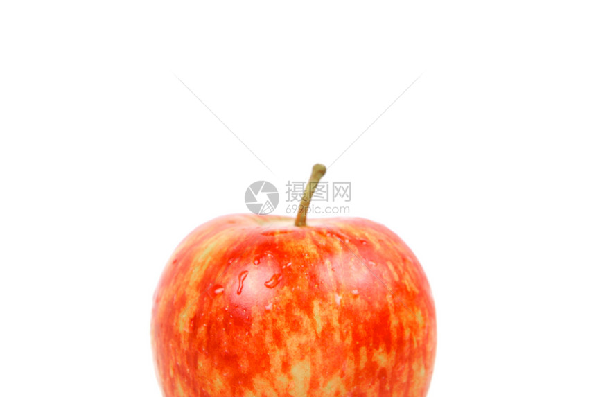红苹果食物白色红色图片