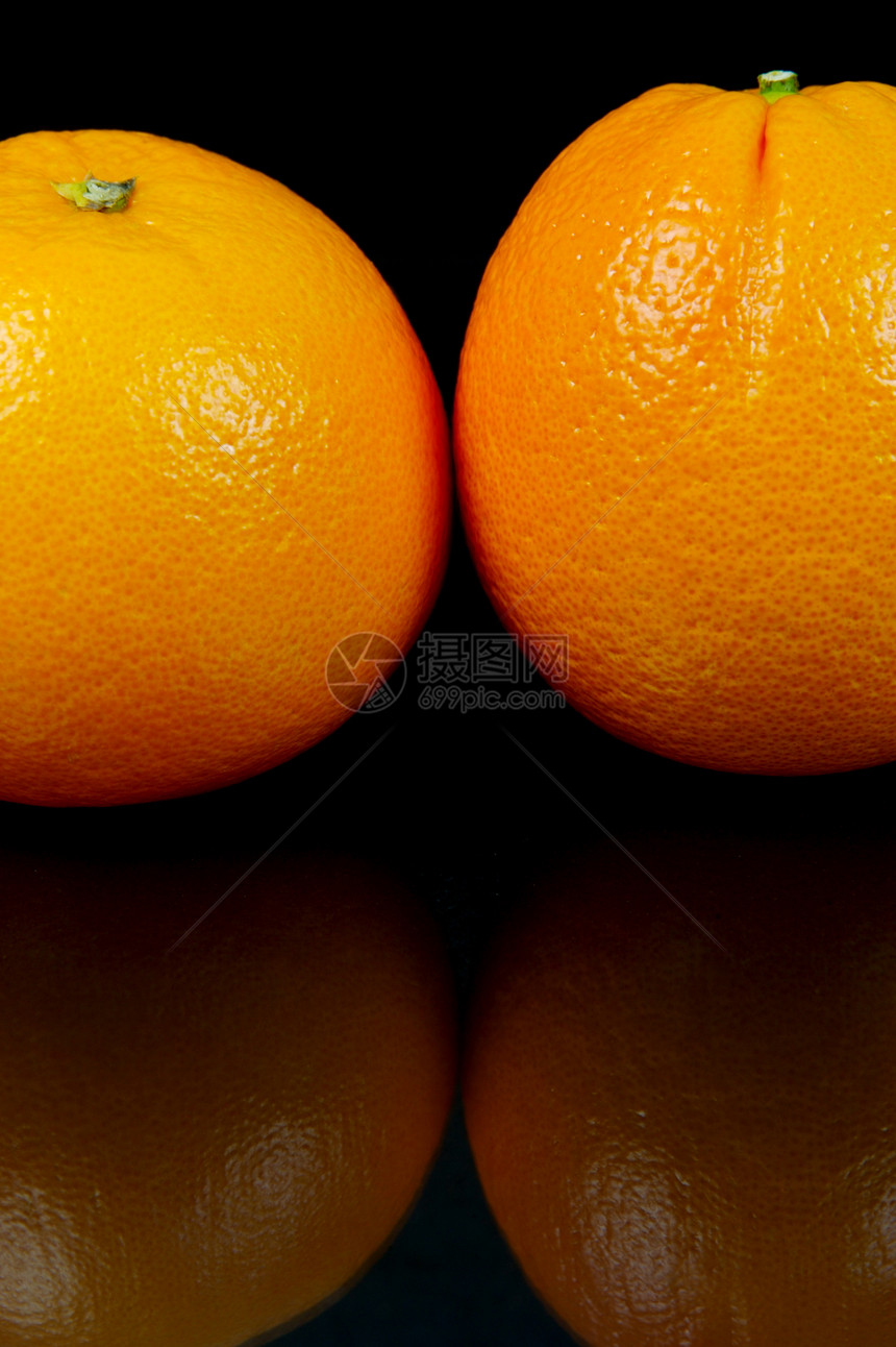 橙子食物黑色橘子水果图片