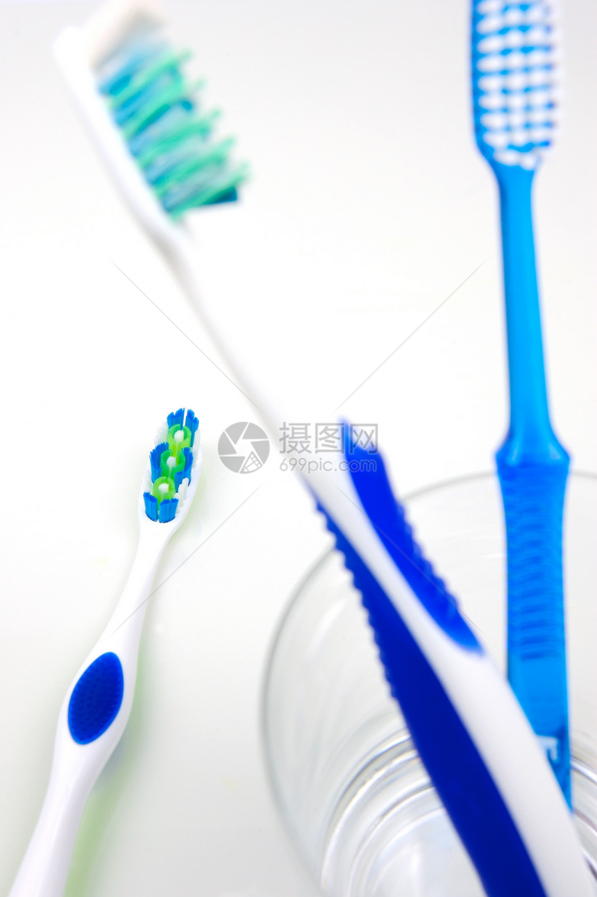 牙科护理衰变卫生玻璃漱口水冲洗刷子牙医图片