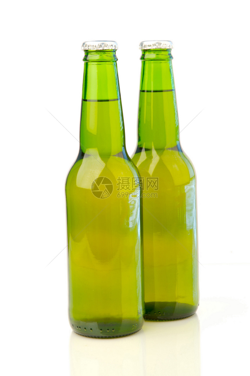 啤酒瓶脖子瓶子酒精内衬背光琥珀色金子玻璃气泡排列图片
