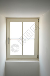 带有白色空格的窗口自由建筑学房间背景图片