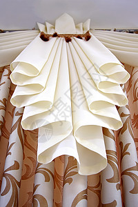 窗帘展览表演织物白色文化房子纺织品艺术娱乐聚光灯背景图片