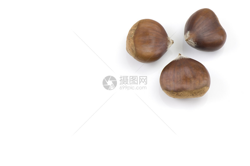 栗子水平生产坚果营养水果小吃宏观食物种子板栗图片