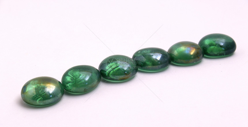 宝石玻璃水晶绿色圆形图片