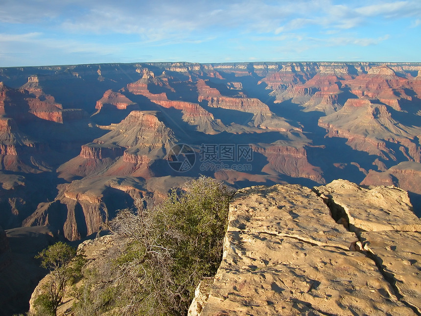 美国大峡谷岩石天空峡谷天际风景沙漠旅行图片