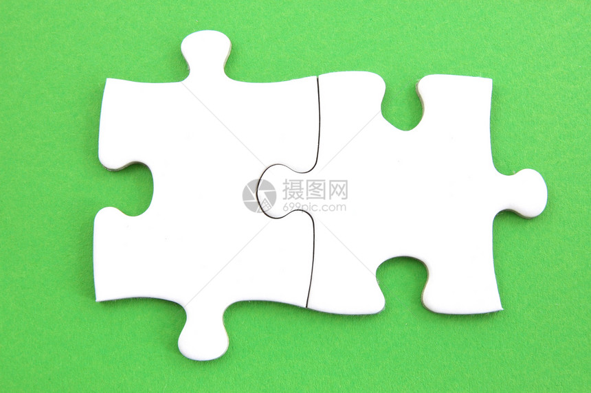 拼谜背景白色优胜者空白游戏玩具创造力拼图商业解决方案图片