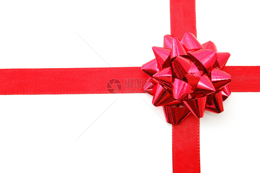带丝带的圣诞礼物购物空白盒子生日感恩包装纸礼物展示惊喜庆典图片