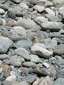 灰色岩石圆形石头崎岖背景图片
