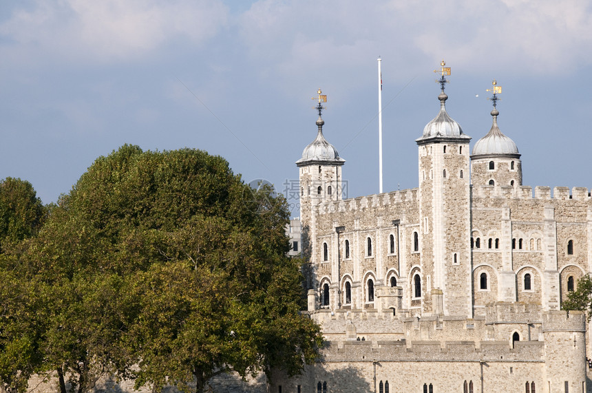 伦敦塔建筑天空历史水平目的地围墙旅游结构城市景点图片