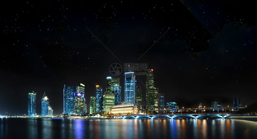 新加坡星群全景图片