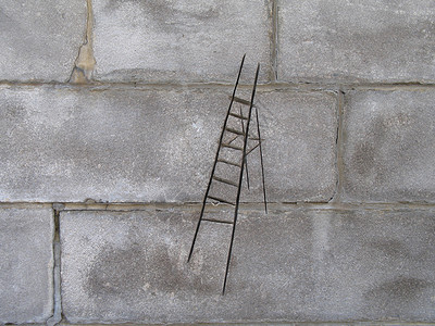 阶梯雕塑背景图片