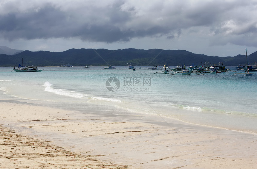 海上船只蓝色支撑娱乐海滨呼吸管海洋旅行潜水渔夫海岸线图片