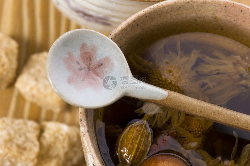 茶宏观情调叶子香料味道仪式植物早餐烹饪异国图片