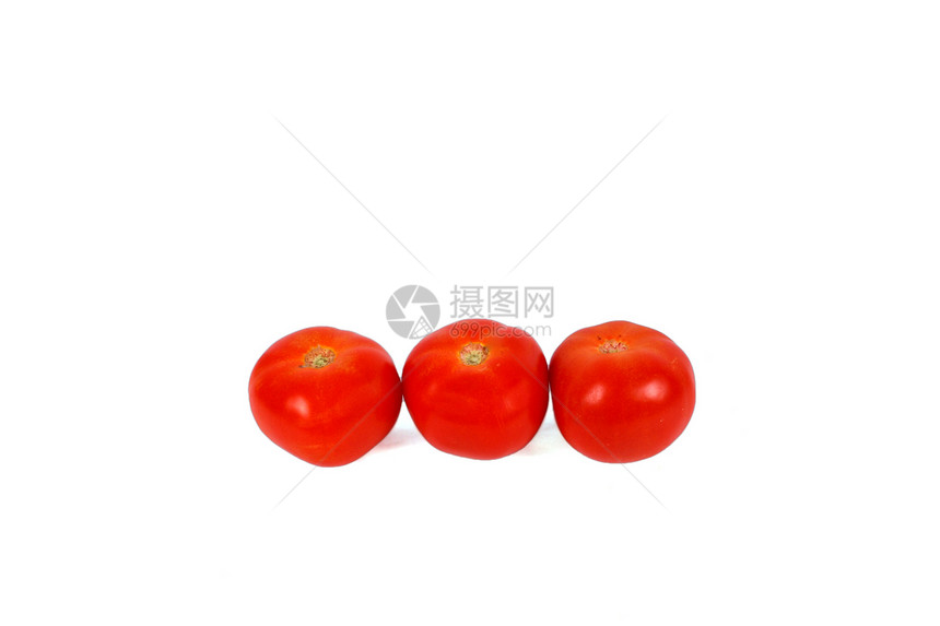 三个红番茄团体维生素西红柿红色白色营养蔬菜图片