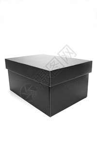 礼品盒展示盒子礼物白色庆典黑色背景图片