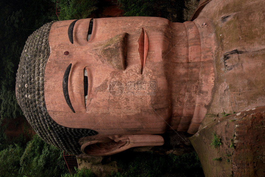 佛雕刻石头观光旅游岩石纪念碑爬坡旅行地标菩萨图片