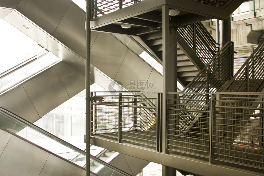 现代扶梯和传统楼梯大理石商业男人走廊入口生活公司地板自动扶梯建筑图片