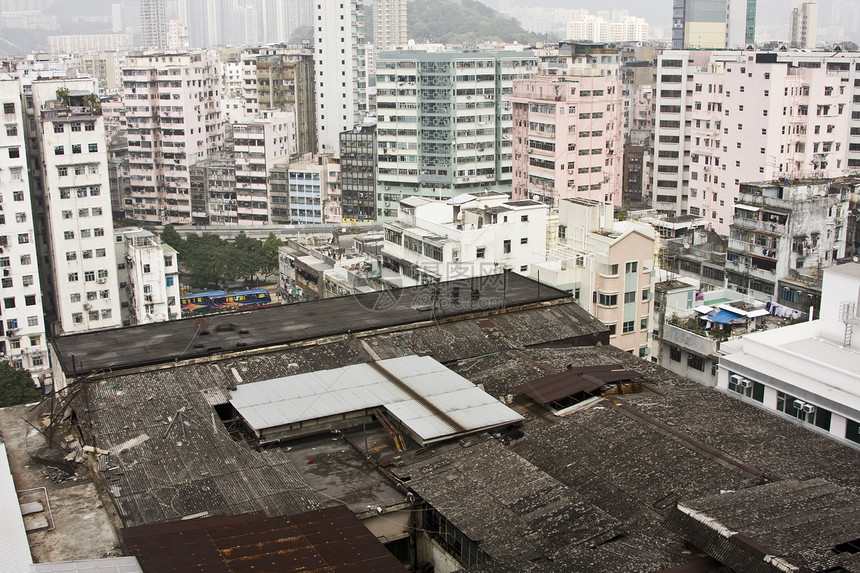 公寓楼居住建筑窗户旅游竹子天空蓝色空间图片