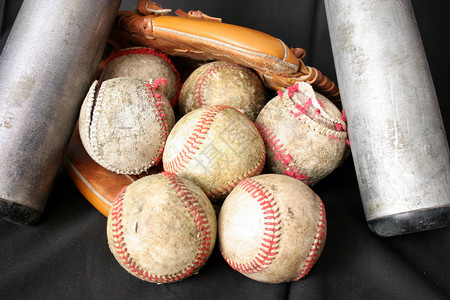 垒球投手垒球游戏团队蝙蝠面糊赛跑者棒球分数运动手套罢工背景