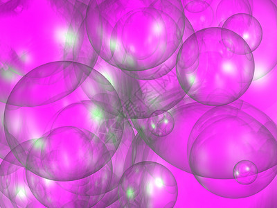 粉色球电脑灰色插图气泡白色背景图片