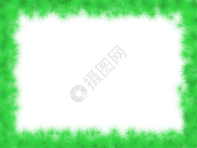 框架绿色艺术电脑背景图片