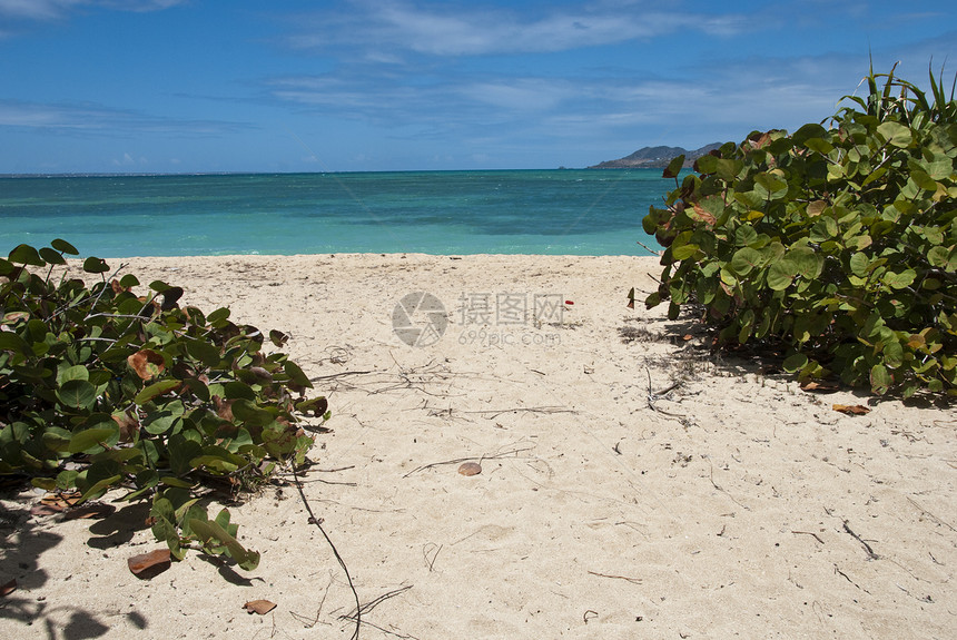 荷属安的列斯群岛圣马丁岛的海岸地区旅行风景假期海洋热带享受天空勘探海滩气候图片