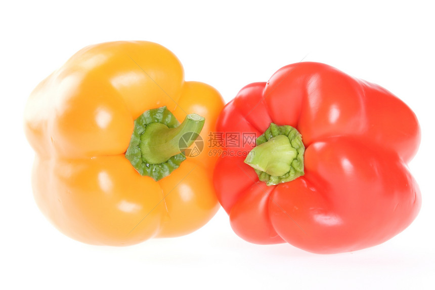 蔬菜 保加利亚胡椒人心绿色条文香味饮食小吃收成橙子红色晚餐图片
