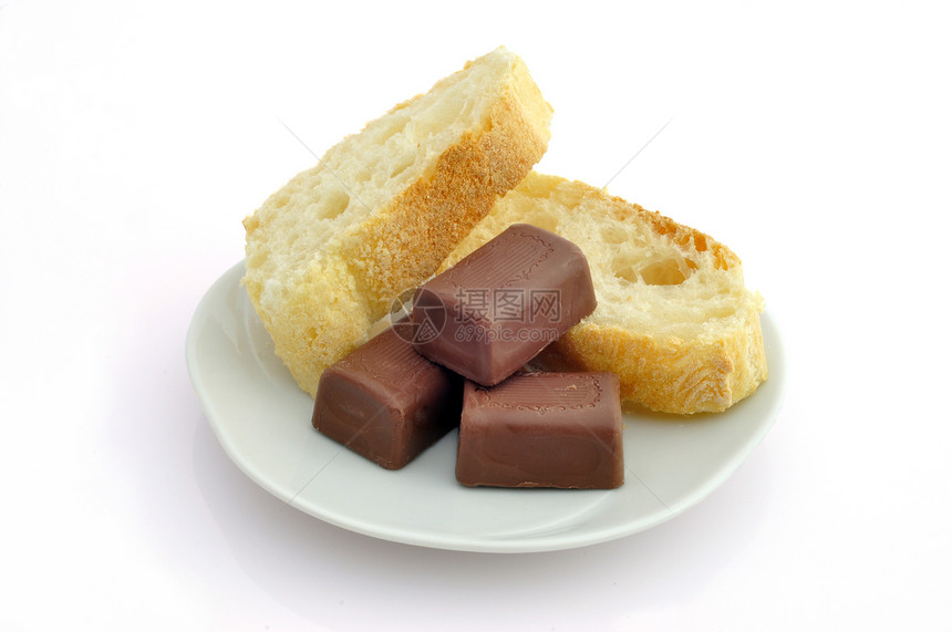 面包和巧克力漩涡蛋糕黄油营养白色菜单小吃棕色午餐甜点图片