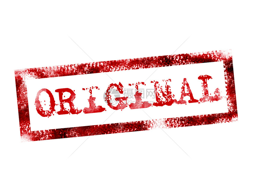 原原件徽章标签宏观阴影白色红色墨水笔记商业认证图片