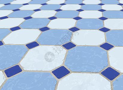 平铺地板大理石砖地板建筑学浴室陶瓷建筑马赛克装饰厨房水池白色石头插画