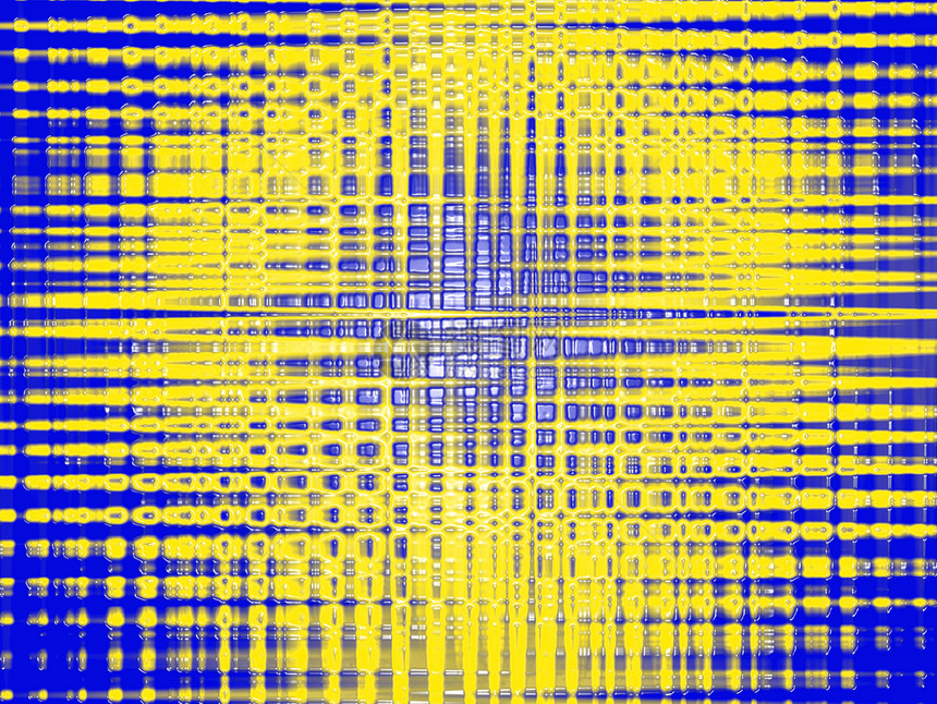 黄蓝 黄蓝色塑料黄色宽慰闪光概念插图作品形状波浪图片