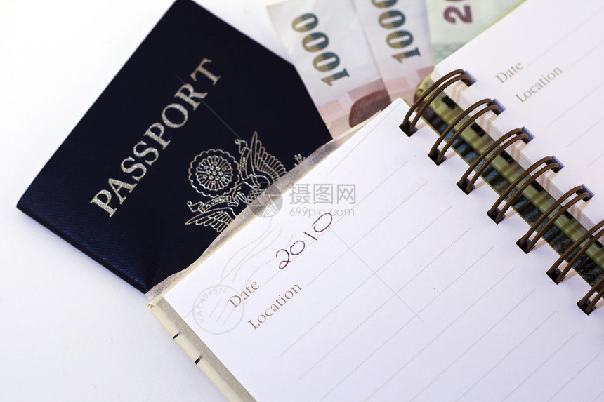 携带货币护照的护照图片