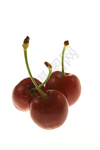 樱桃白色食物种子生产水果果汁红色绿色沙拉背景图片