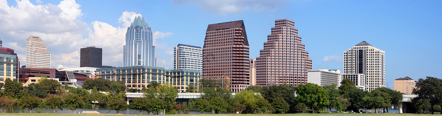 得克萨斯州下城奥斯汀全景建筑物场景城市首都建筑商业天空生活公园图片