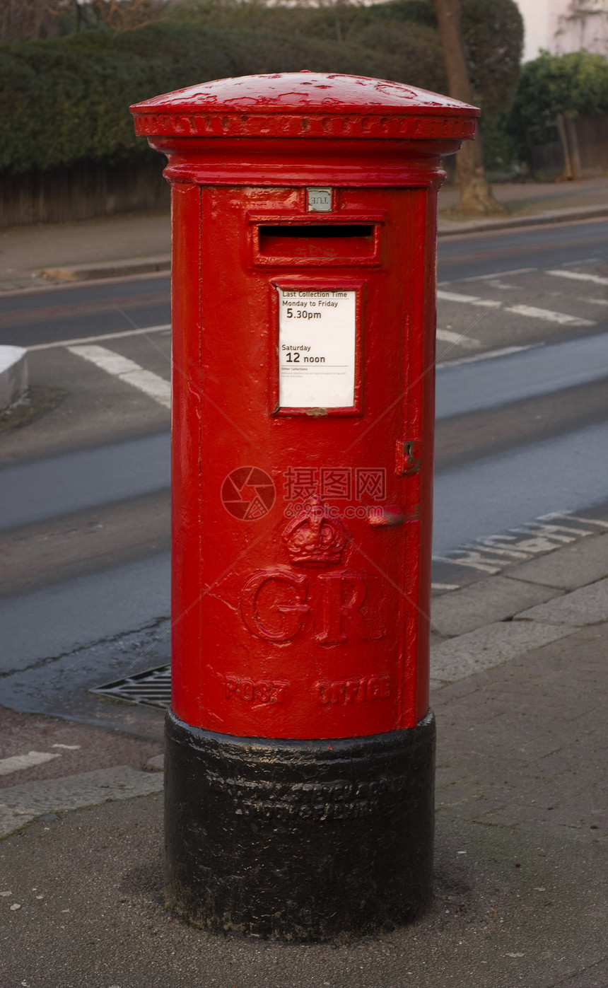 英国传统邮后信箱图片