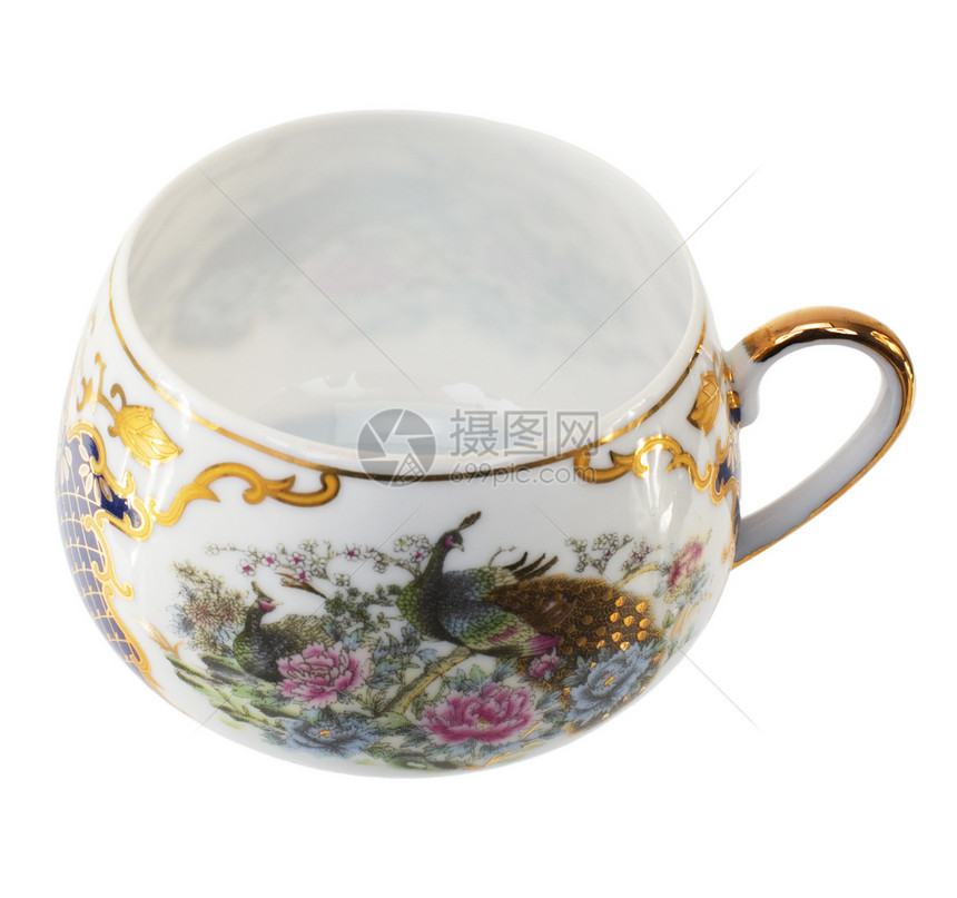 来杯中国瓷瓷杯茶图片