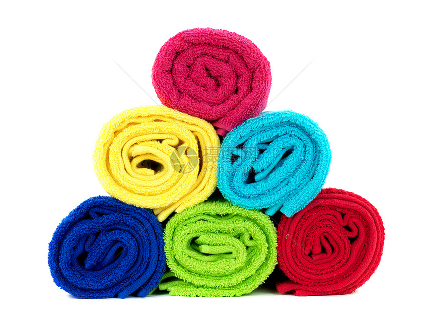 彩色浴室毛巾奢华吸水性温泉洗衣店用品面巾纤维家居棉布淋浴图片