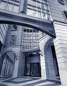 现代建筑建造建筑学办公室财产玻璃住宅民众窗户戏剧性构造背景图片