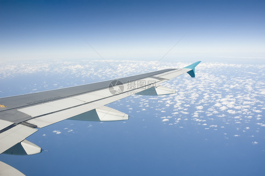空中视图天空海洋自由飞行蓝色绿色旅行航空天线空气图片