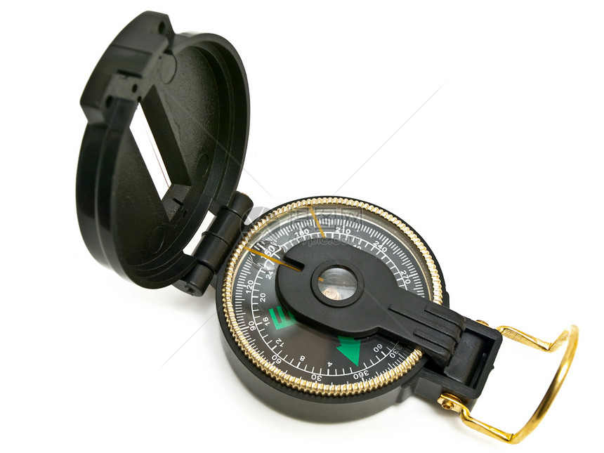 指南针地理旅行测量远足工具指导勘探定位导航乐器图片