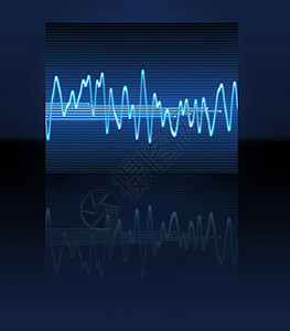 电子正弦声波技术科学电子产品音乐图表实验室收音机插图正弦波海浪背景图片