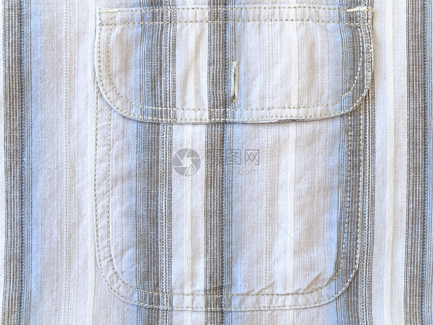 衬衫口袋纺织品纹理面料衣服材料纤维棉布服装图片