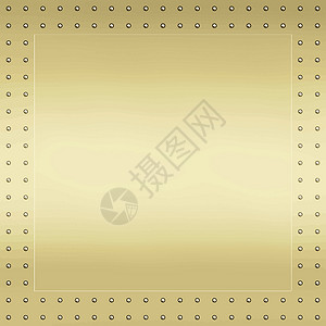 金金金属背景纹理反光床单铆钉建造金子质感盘子螺丝刷子抛光背景图片