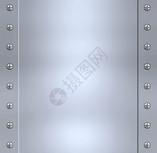 钢合金金属底底盘子螺丝床单插图工业电镀背景图片