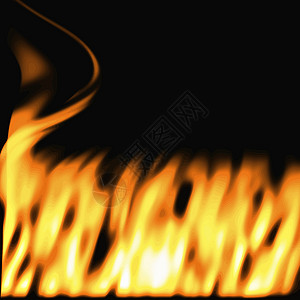 黑色火焰插图框架背景图片