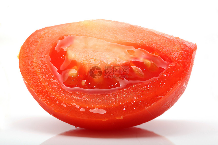 果汁番茄蔬菜水平红色宏观白色水果种子食物图片