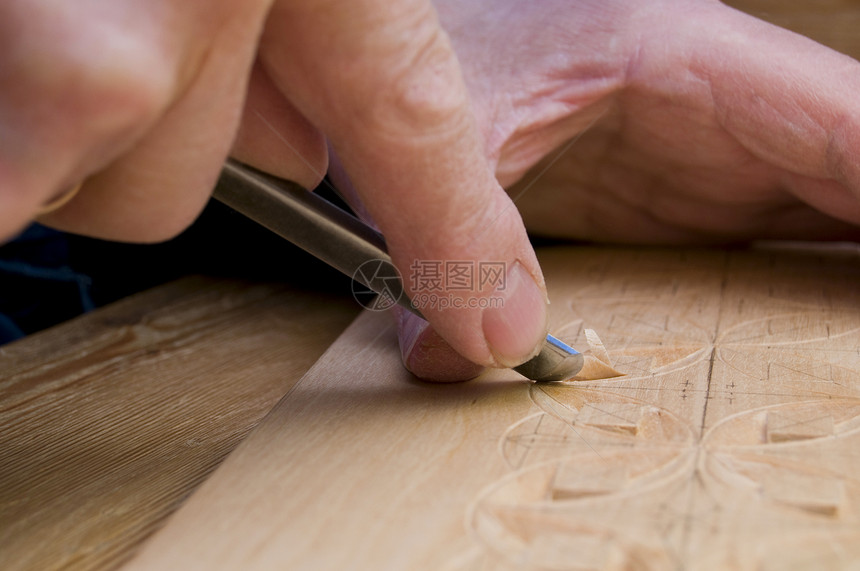 木雕手工作工艺工匠木制品工具爱好工作艺术木材雕刻师图片