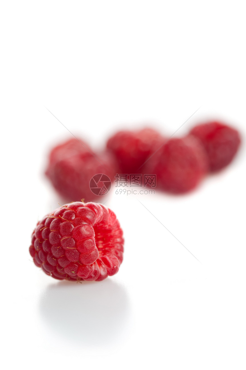 白色的草莓浆果水果食物图片