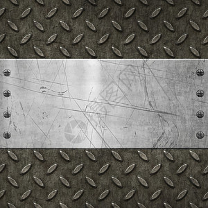 旧金属背景纹理工业钻石盘子背景图片