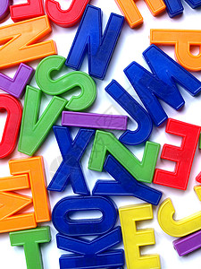 来信信函字符字体塑料玩具英语背景图片